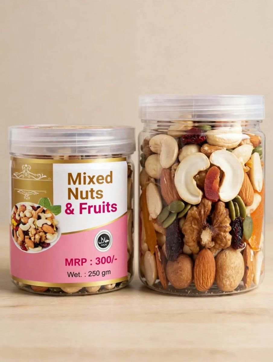 Mixed Nuts & Fruits  250gm