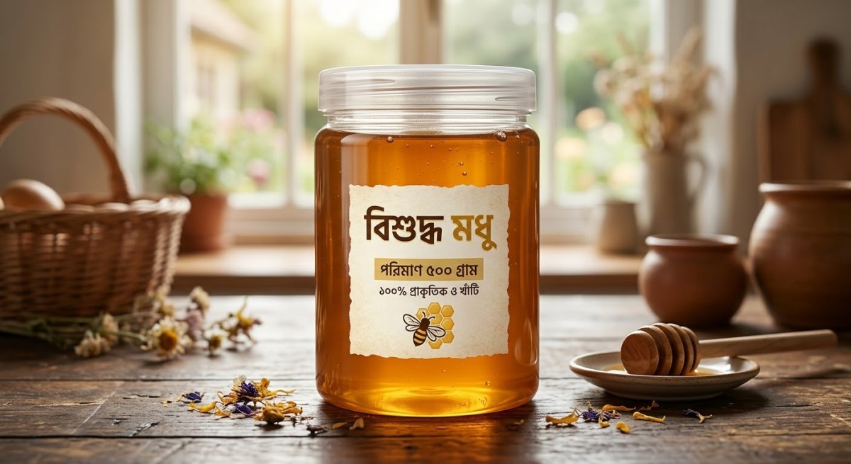 প্রাকৃতিক চাকের মধু ৫০০ গ্রাম