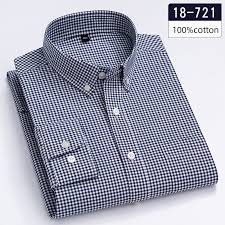 Cotton Official Formal Check Shirt
